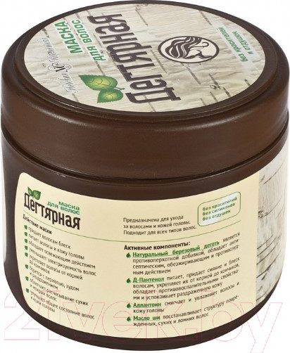 Изображение товара Маска для волос Невская Косметика Дегтярная (300мл )