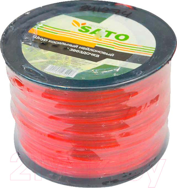 Изображение товара Леска для триммера Sato Techno 5LB 3.0мм x 372м (звездочка)