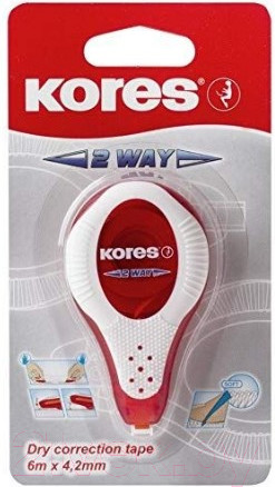 Изображение товара Корректор для текста Kores 2 Way / 84320.04