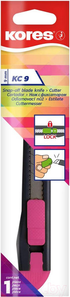 Изображение товара Нож канцелярский Kores 42212