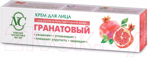 Изображение товара Крем для лица Невская Косметика Гранатовый (40мл)