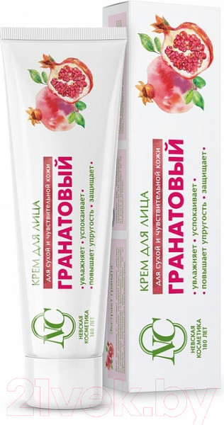 Изображение товара Крем для лица Невская Косметика Гранатовый (40мл)