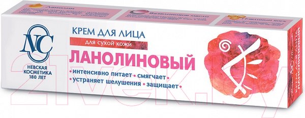Изображение товара Крем для лица Невская Косметика Ланолиновый (40мл)
