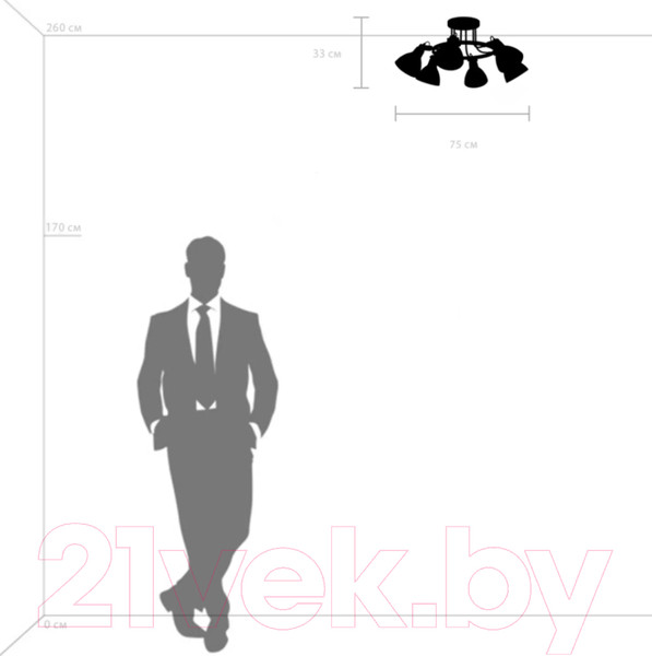 Изображение товара Люстра Lightstar Acrobata 761063