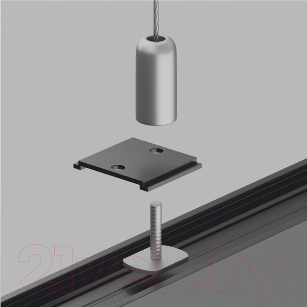 Изображение товара Крепление для шинопровода Maytoni Accessories For Tracks TRA004HP-21B