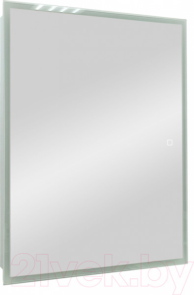 Изображение товара Шкаф с зеркалом для ванной Континент Reflex Led 60x80