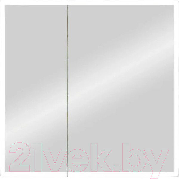 Изображение товара Шкаф с зеркалом для ванной Континент Reflex Led 80x80 (с датчиком движения)