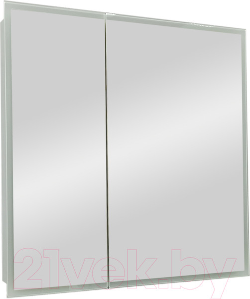 Изображение товара Шкаф с зеркалом для ванной Континент Reflex Led 80x80 (с датчиком движения)