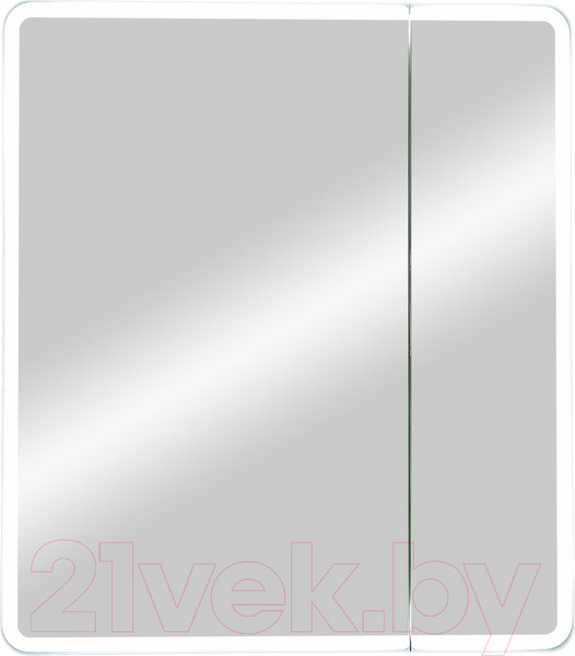 Изображение товара Шкаф с зеркалом для ванной Континент Emotion Led 70x80 (с датчиком движения)