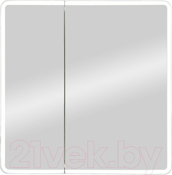 Изображение товара Шкаф с зеркалом для ванной Континент Emotion Led 80x80 (с датчиком движения)