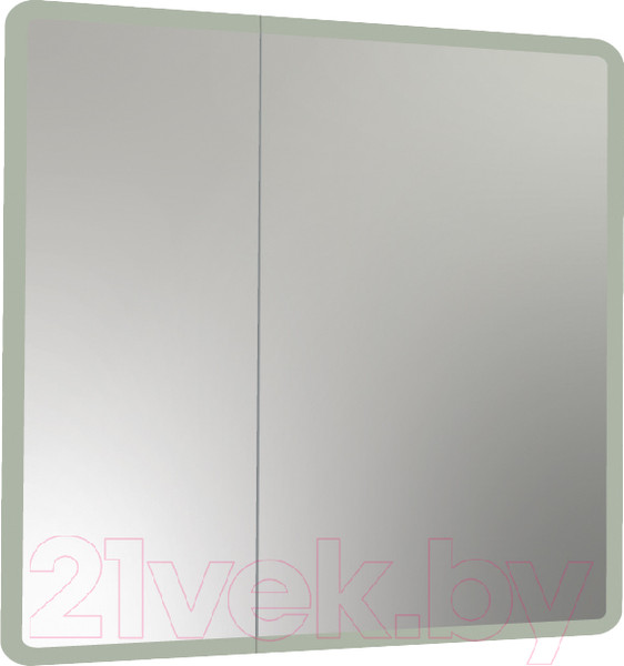 Изображение товара Шкаф с зеркалом для ванной Континент Emotion Led 80x80 (с датчиком движения)