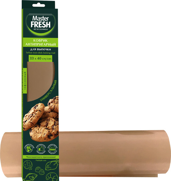 Изображение товара Коврик для выпечки Master Fresh Eco Line Многоразовый Тефлоновый (33x40, 1шт)
