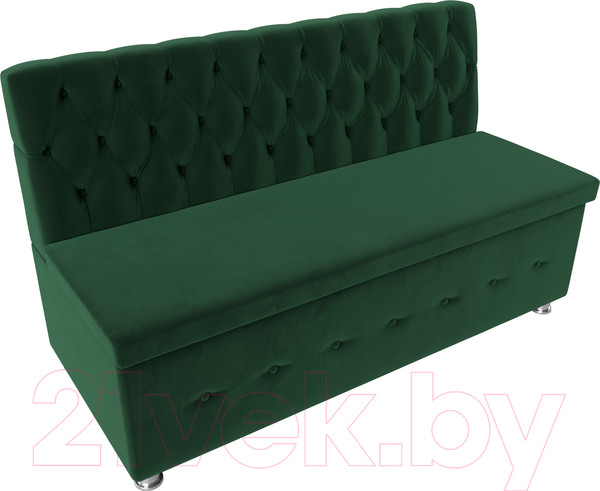 Изображение товара Скамья кухонная мягкая Лига Диванов Вента 284 / 108763 (велюр, зеленый)