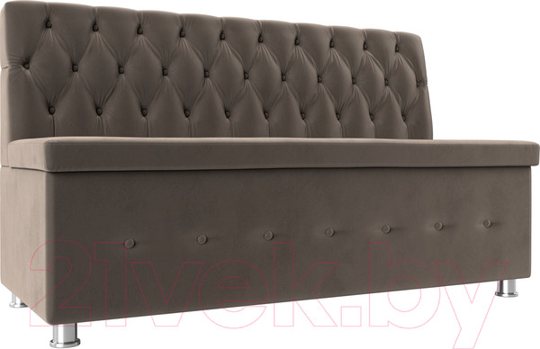 Изображение товара Скамья кухонная мягкая Лига Диванов Вента 284 / 108764 (велюр, коричневый)