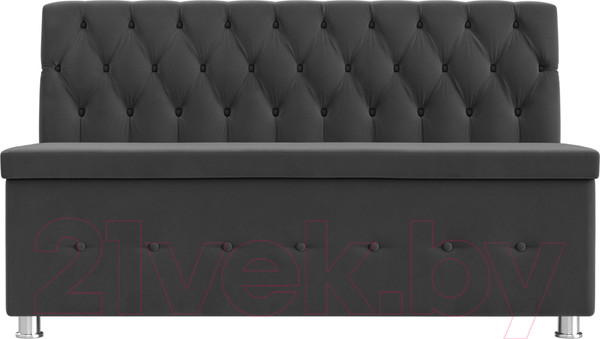 Изображение товара Скамья кухонная мягкая Лига Диванов Вента 284 / 108765 (велюр, серый)