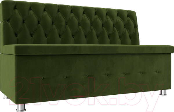 Изображение товара Скамья кухонная мягкая Лига Диванов Вента 284 / 108770 (микровельвет, зеленый)