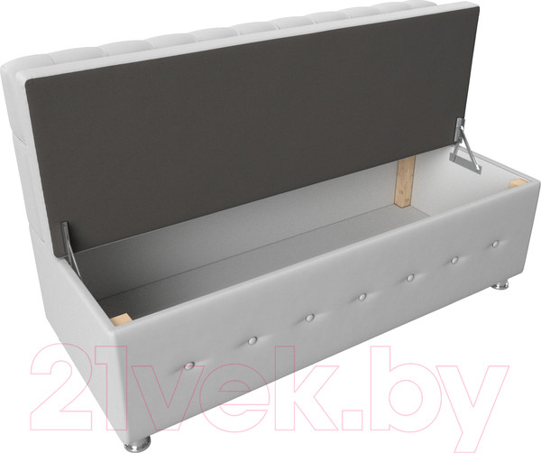 Изображение товара Скамья кухонная мягкая Лига Диванов Вента 284 / 108780 (экокожа, белый)