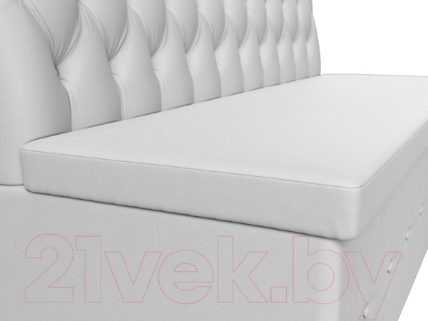 Изображение товара Скамья кухонная мягкая Лига Диванов Вента 284 / 108780 (экокожа, белый)