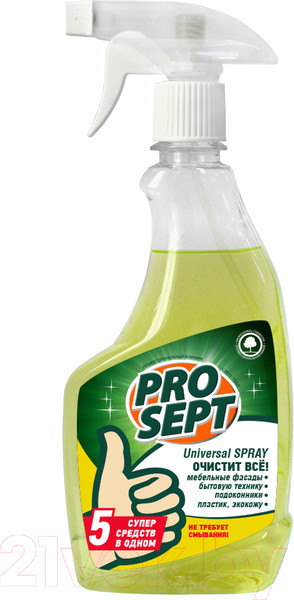 Изображение товара Универсальное чистящее средство Prosept Universal Spray (500мл)