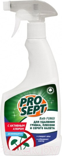 Изображение товара Средство для удаления плесени Prosept Bath Fungi с дезинфицирующим эффектом Концентрат (500мл)