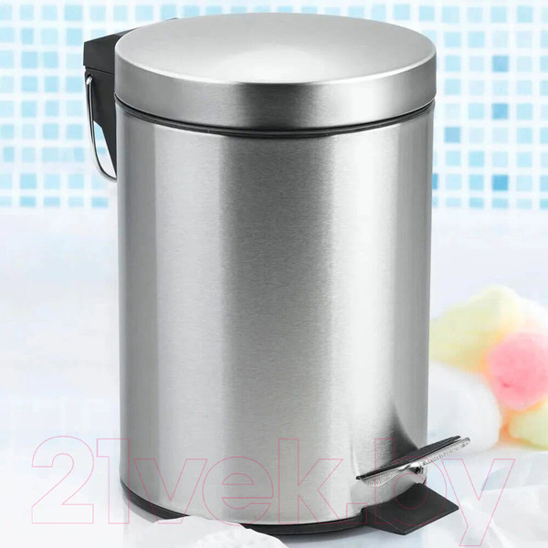 Изображение товара Мусорное ведро Рыжий кот DBM-01-3 / 007787 (матовый)