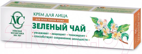 Изображение товара Крем для лица Невская Косметика Зеленый чай (40мл)
