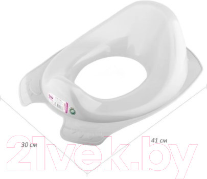 Изображение товара Детская накладка на унитаз Эльфпласт EP384 (белый)