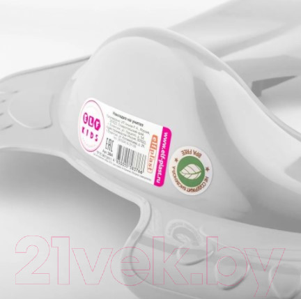 Изображение товара Детская накладка на унитаз Эльфпласт EP384 (белый)