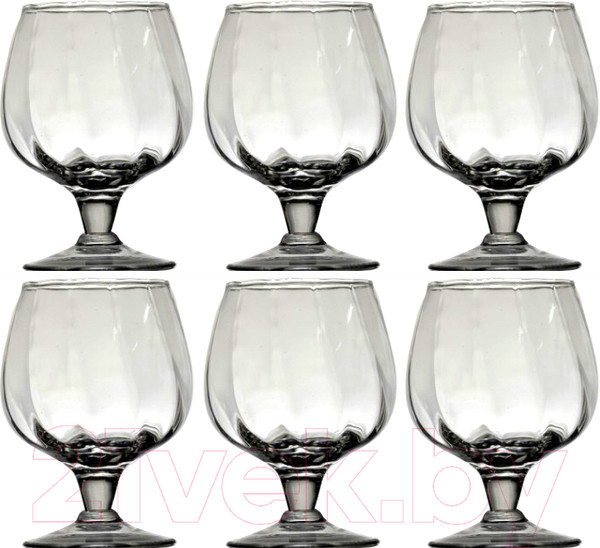 Изображение товара Набор бокалов Неман Рифленка / 37417 (6шт)