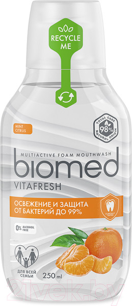 Изображение товара Ополаскиватель для полости рта Biomed Vitafresh (250мл)