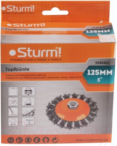 Изображение товара Щетка для электроинструмента Sturm! 5240402