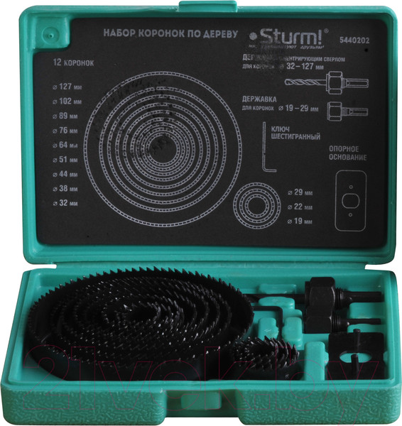 Изображение товара Набор коронок Sturm! 5440202