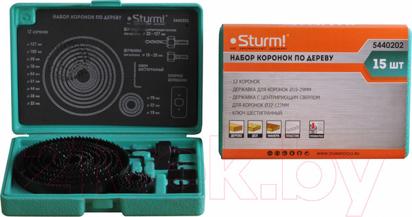 Изображение товара Набор коронок Sturm! 5440202