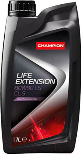 Изображение товара Трансмиссионное масло Champion Oil Life Extension 80W90 GL 5 / 8204609 (1л)