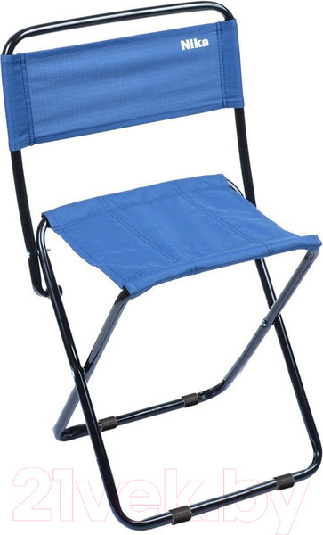Изображение товара Стул складной Ника Походный со спинкой / ПС1 (синий)