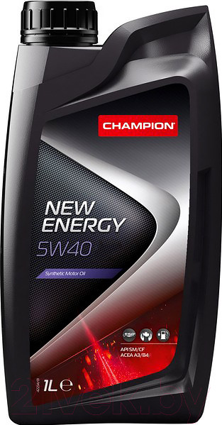 Изображение товара Моторное масло Champion New Energy 5W40 / 8211652 (1л)