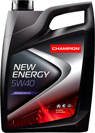 Изображение товара Моторное масло Champion New Energy 5W40 / 8211751 (4л)