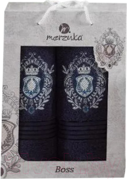 Изображение товара Набор полотенец Merzuka 50x90/70x140 / 9807 (синий)