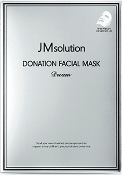 Изображение товара Маска для лица тканевая JMsolution Donation Facial Mask Dream для питания и сияния кожи лица  (37мл)
