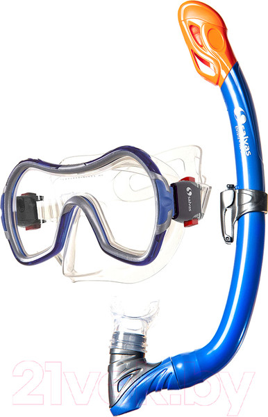 Изображение товара Набор для плавания Salvas Wave Set / EA530S1BYSTB (Medium, синий)