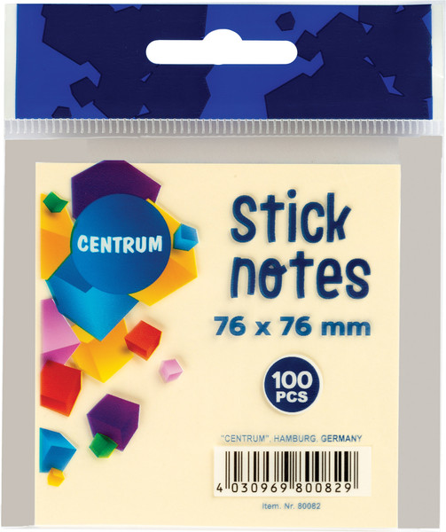 Изображение товара Блок для записей Centrum 80082 (100л, желтый)