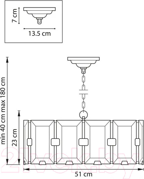 Изображение товара Люстра Lightstar Novara 713267 (MD20104-6A)