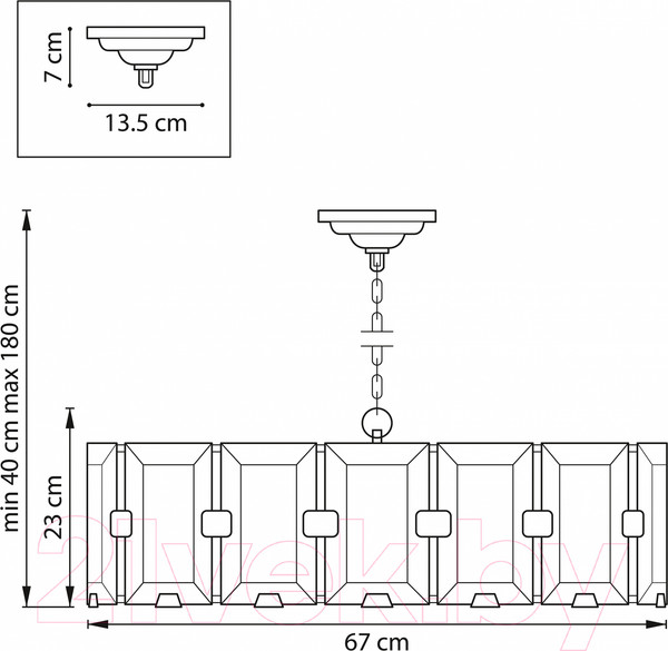Изображение товара Люстра Lightstar Novara 713287 (MD20104-8A)