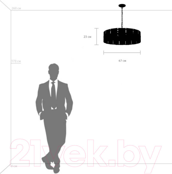 Изображение товара Люстра Lightstar Novara 713287 (MD20104-8A)