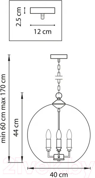 Изображение товара Люстра Lightstar Sferico 729134