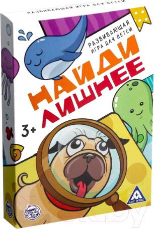 Изображение товара Развивающие карточки Лас Играс Найди лишнее / 3841200