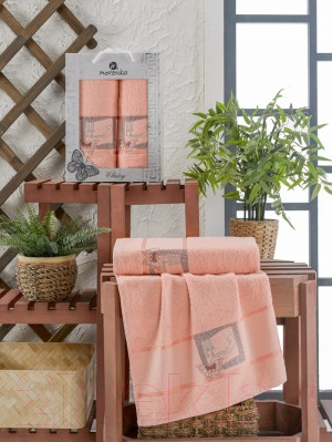 Изображение товара Набор полотенец Merzuka 50x90/70x140 / 11290 (оранжевый)