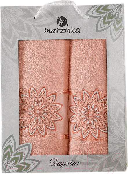 Изображение товара Набор полотенец Merzuka 50x90/70x140 / 11292 (оранжевый)