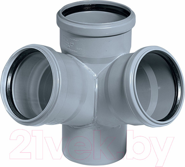 Изображение товара Крестовина внутренней канализации Ostendorf Ду 110x110 / 115920