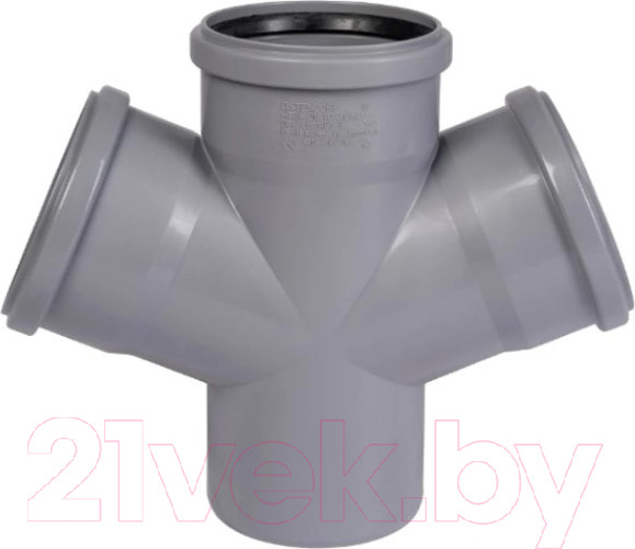 Изображение товара Крестовина внутренней канализации Ostendorf Ду 110x110 / 115880